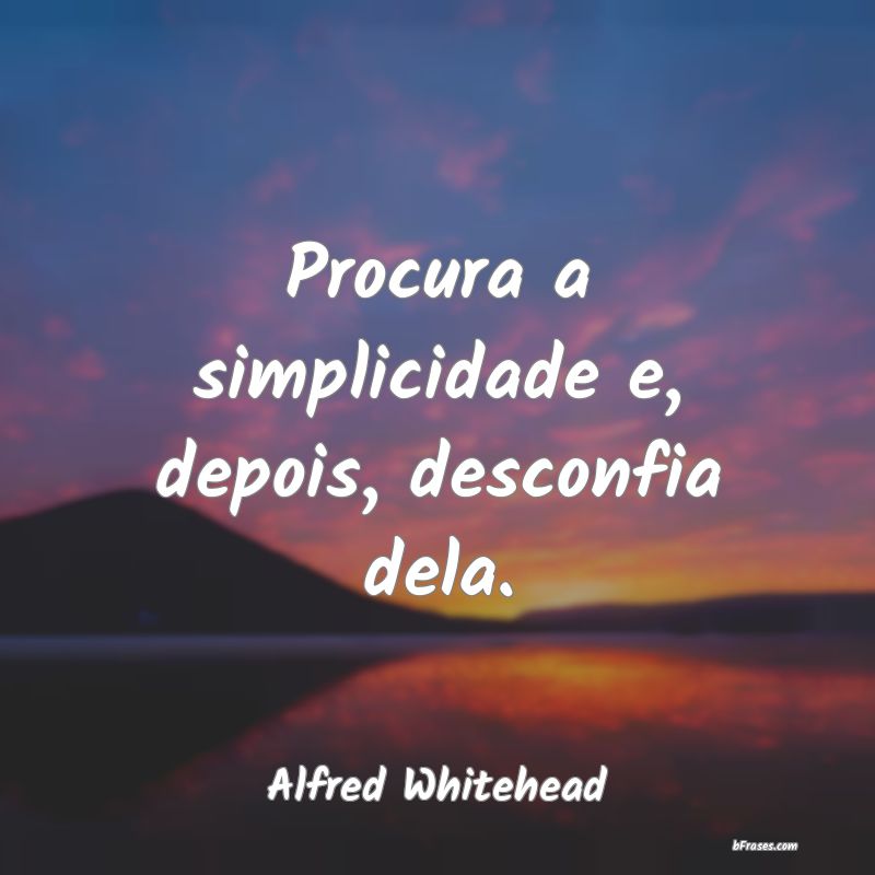 Frases de Alfred Whitehead