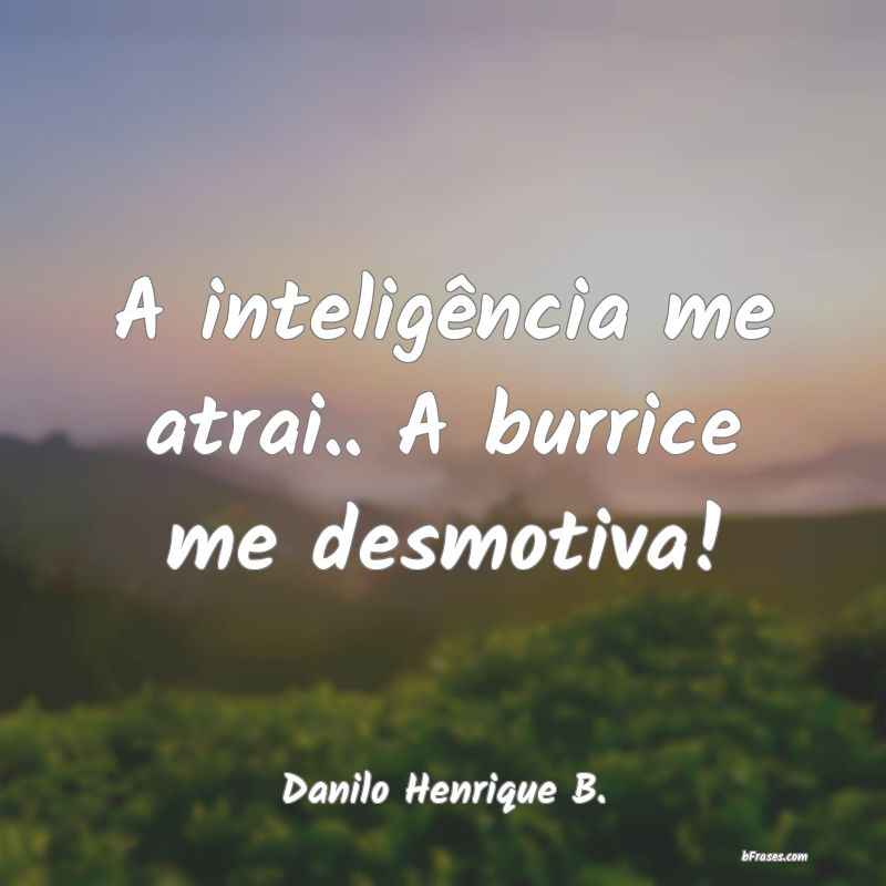 Frases de Danilo Henrique B.