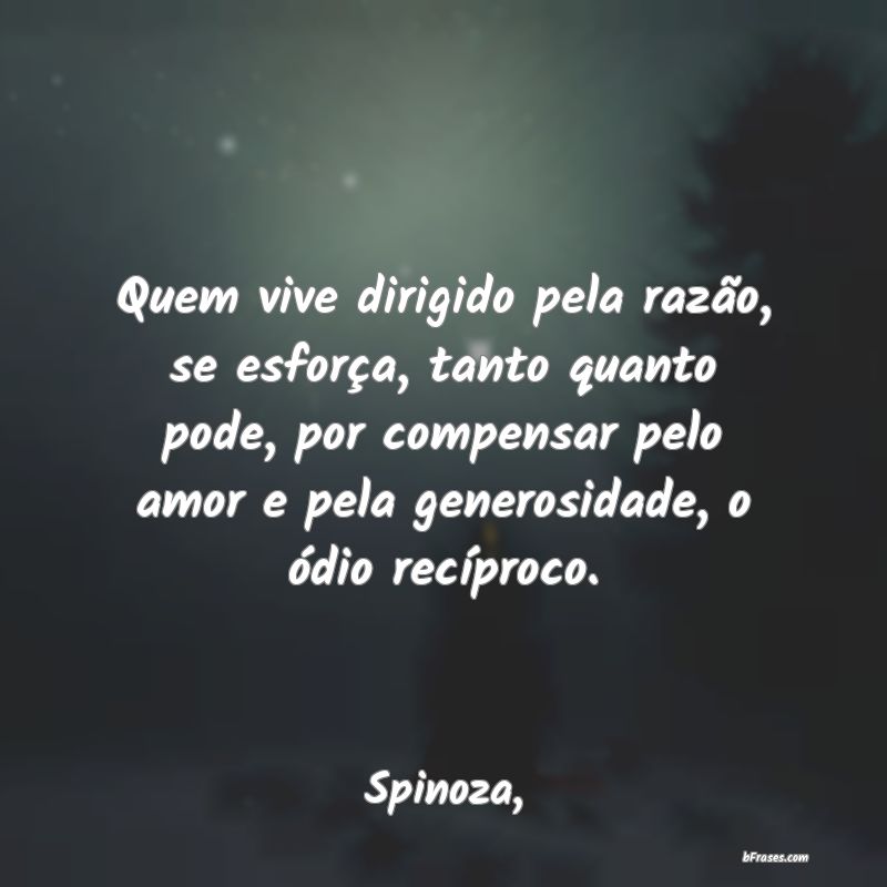 Frases de Spinoza,