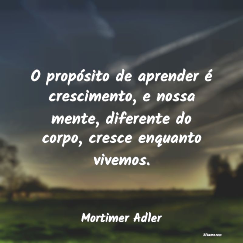 Frases de Mortimer Adler