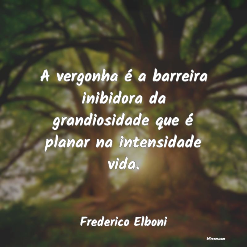 Frases de Frederico Elboni