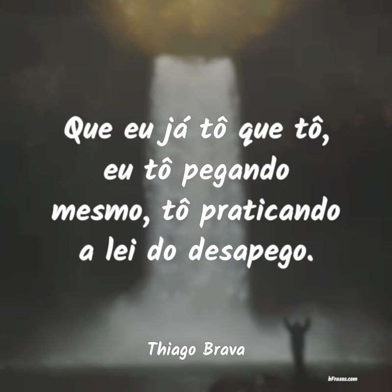 Frases de Thiago Brava