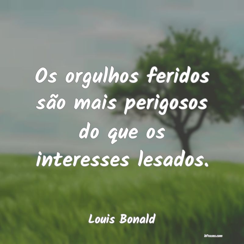 Frases de Louis Bonald