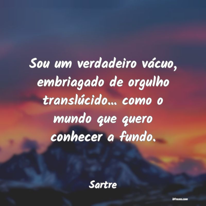 Frases de Sartre