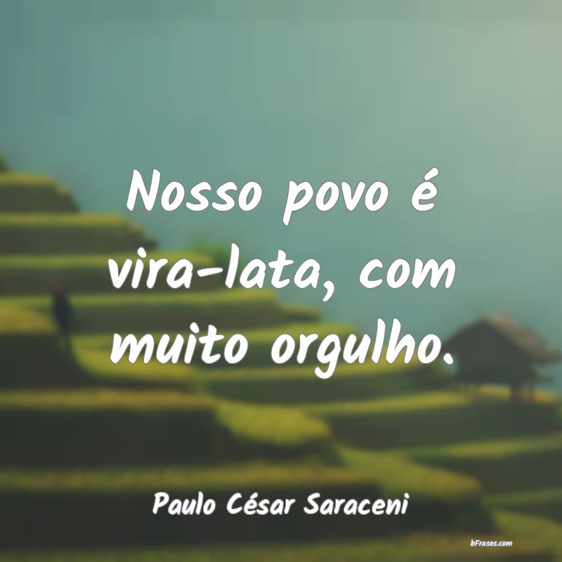 Frases de Paulo César Saraceni