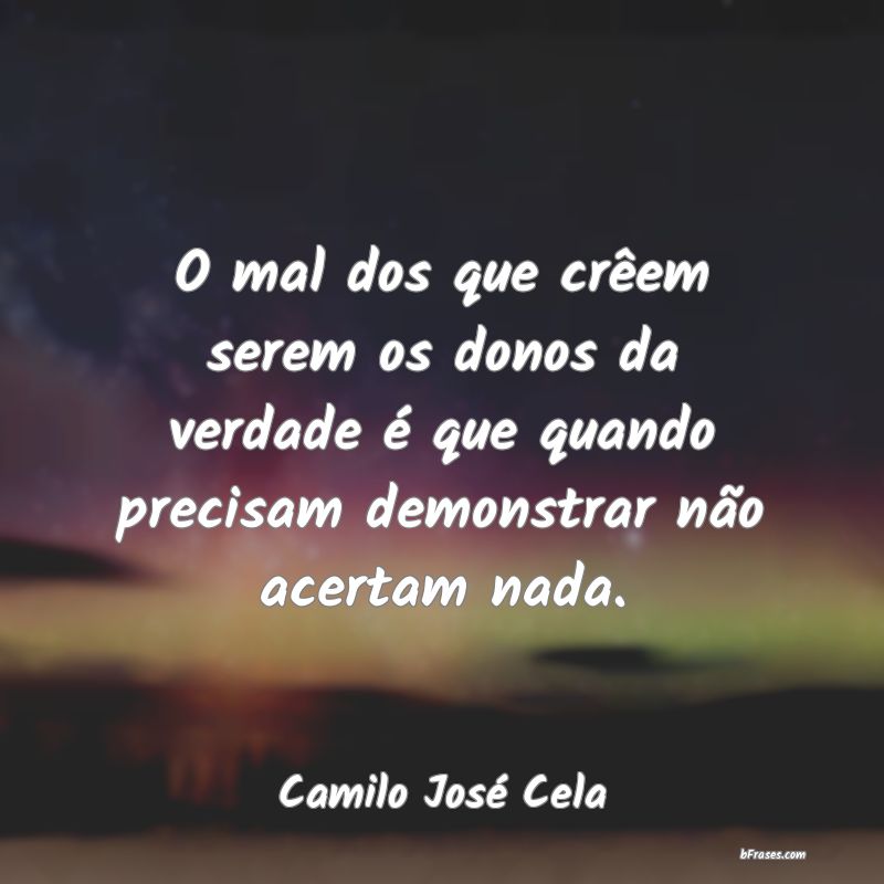 Frases de Camilo José Cela