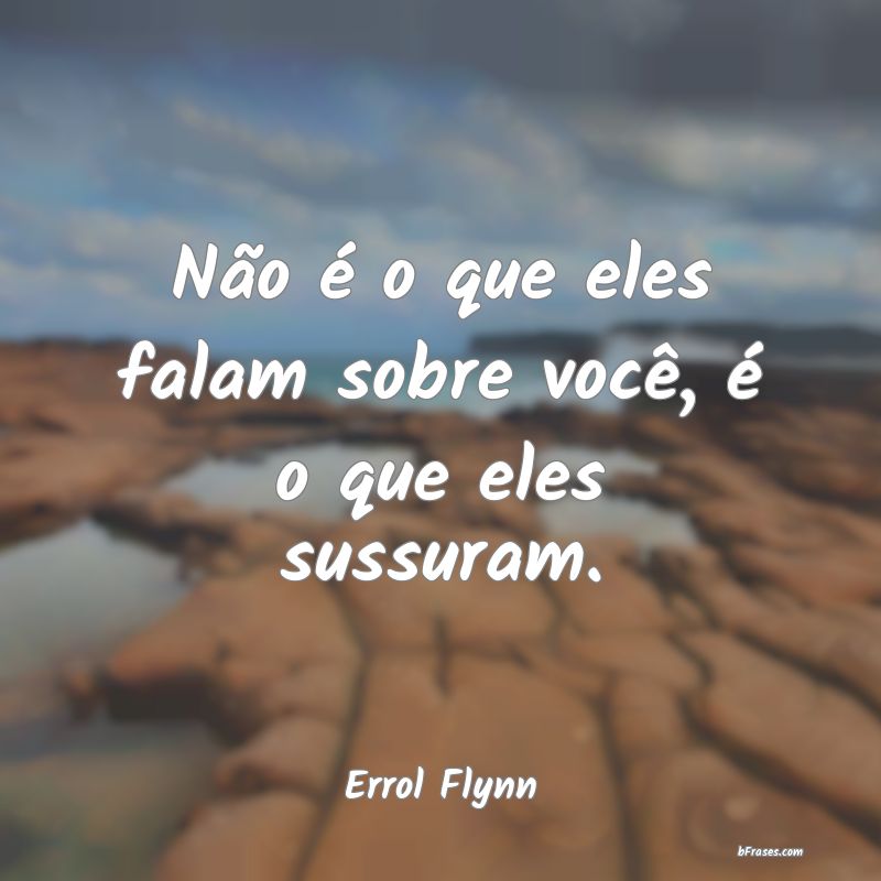 Frases de Errol Flynn