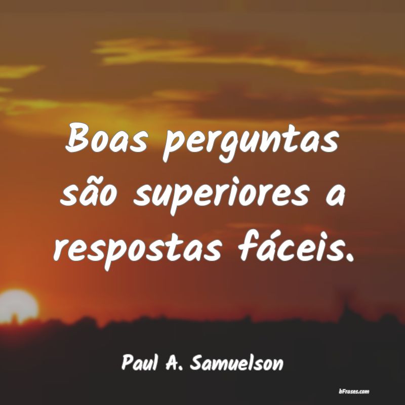 Frases de Paul A. Samuelson