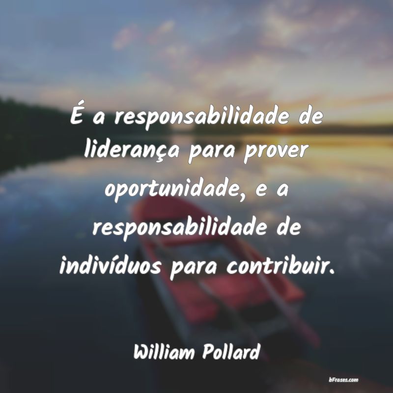 Frases de William Pollard