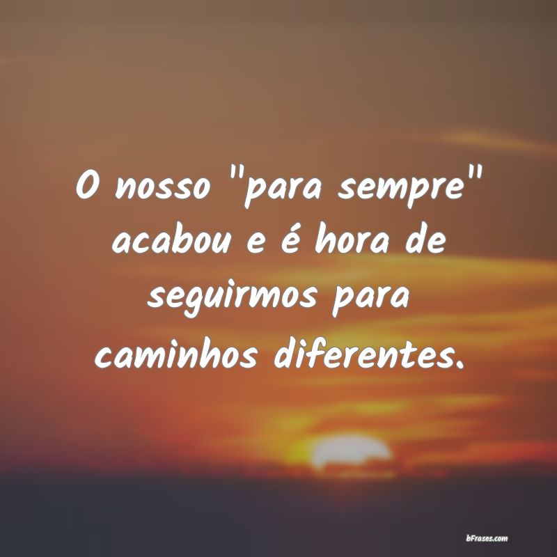 Frases de Separação