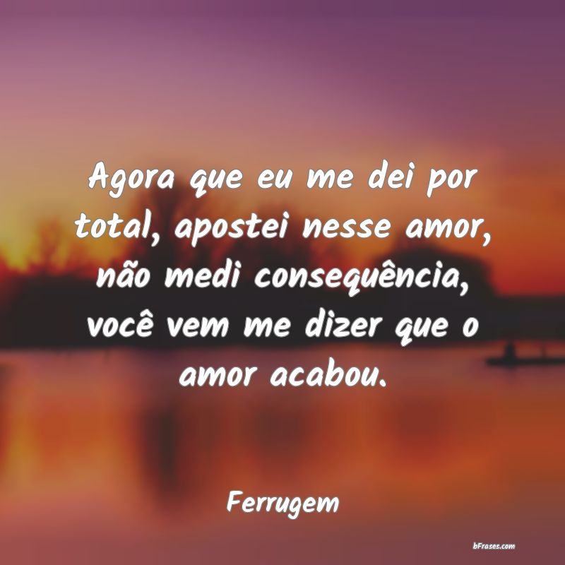 Frases de Ferrugem