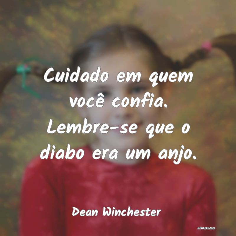 Frases de Dean Winchester