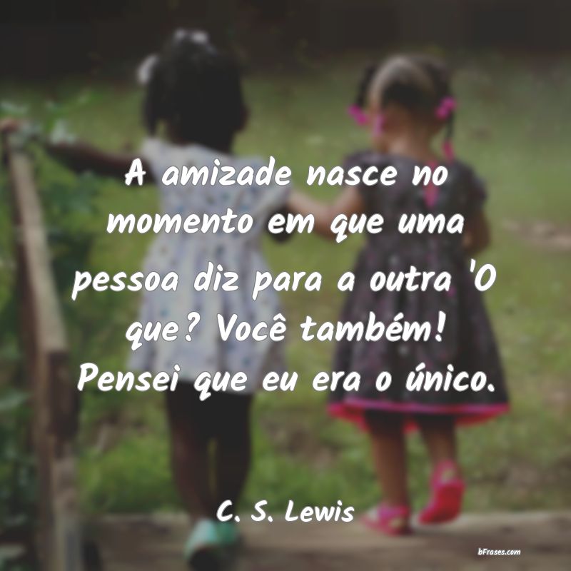 Frases de C. S. Lewis