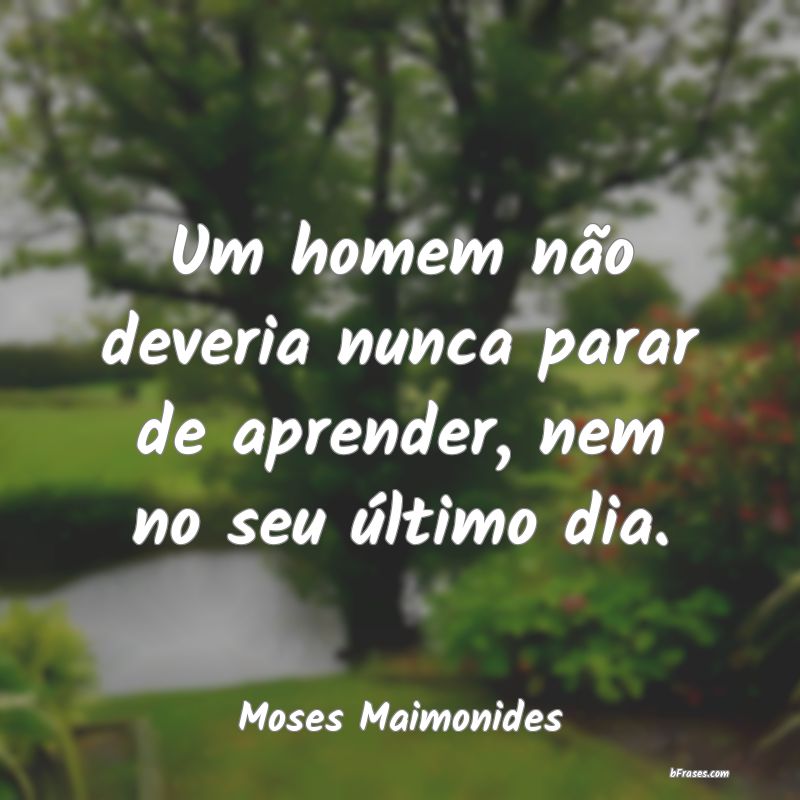 Frases de Moses Maimonides
