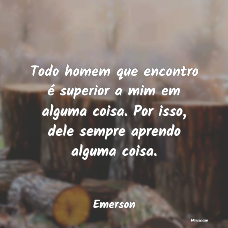 Frases de Emerson