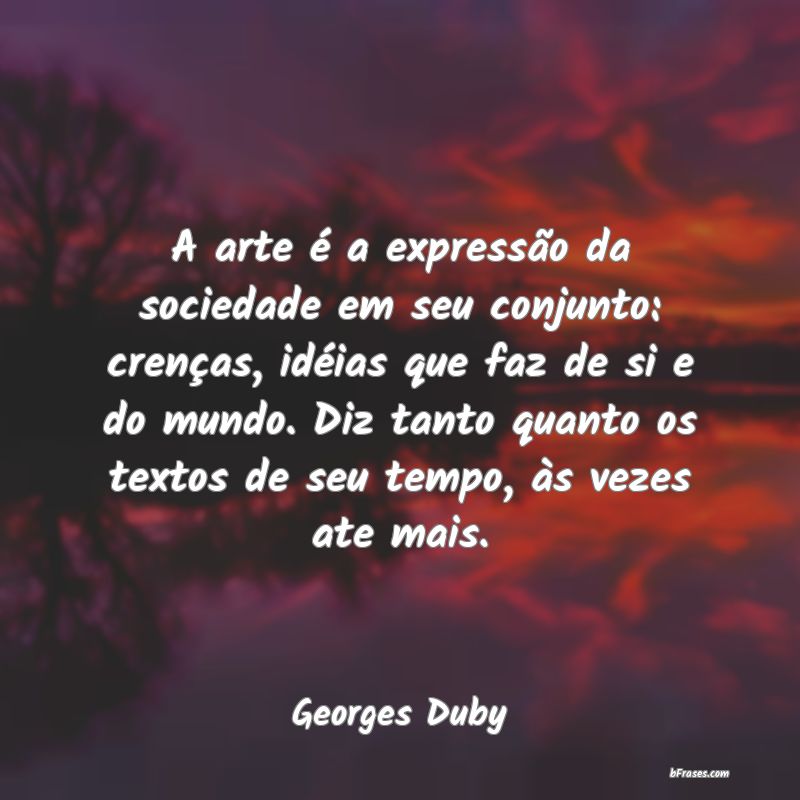 Frases de Georges Duby