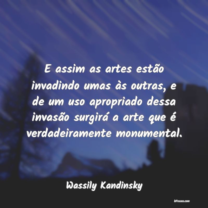 Frases de Wassily Kandinsky