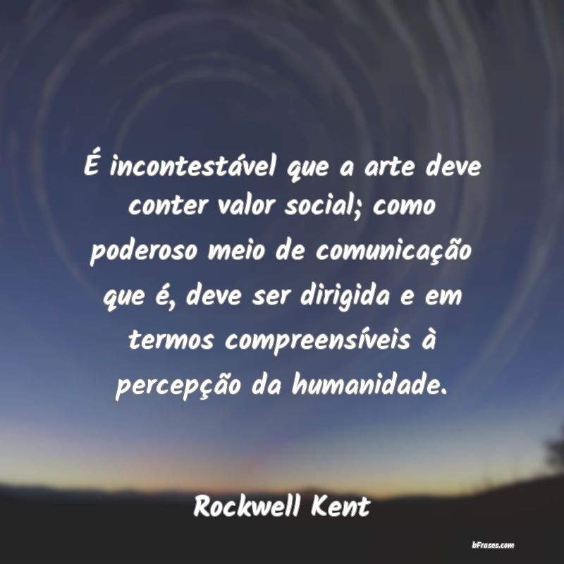 Frases de Rockwell Kent