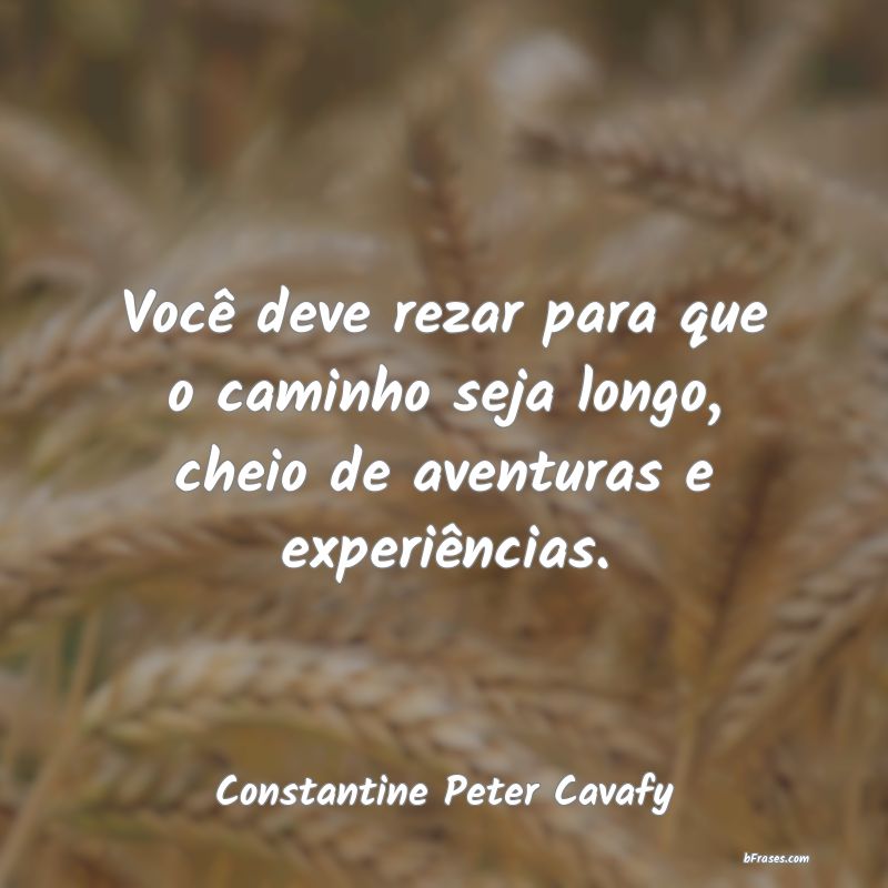 Frases de Constantine Peter Cavafy