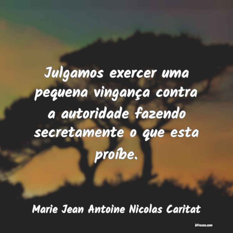 Frases de Marie Jean Antoine Nicolas Caritat