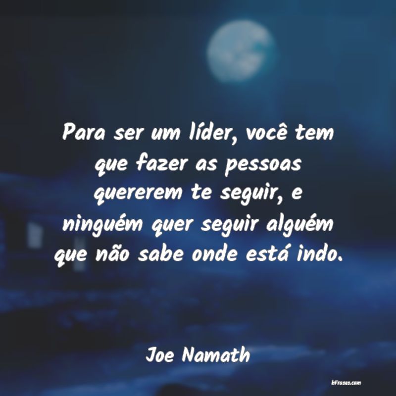 Frases de Joe Namath