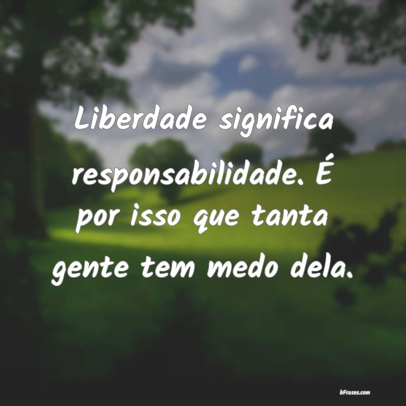 Frases de Liberdade