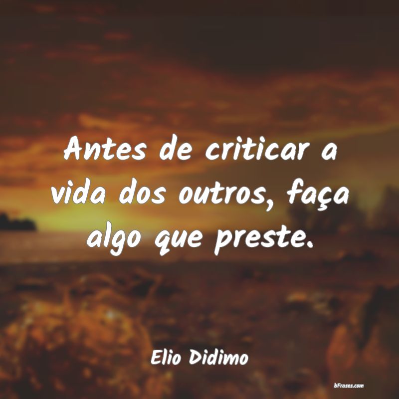 Frases de Elio Didimo