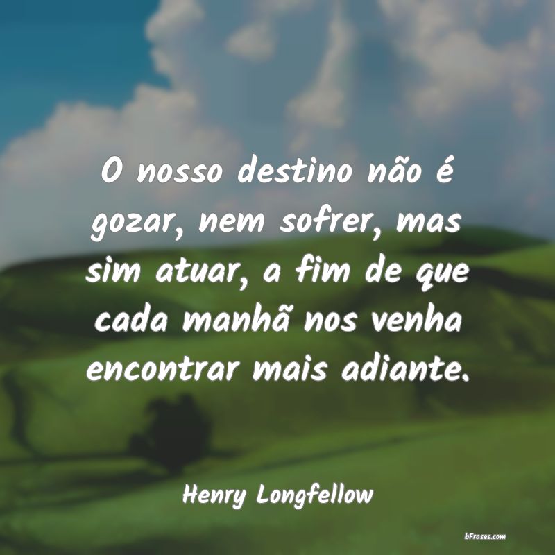 Frases de Henry Longfellow