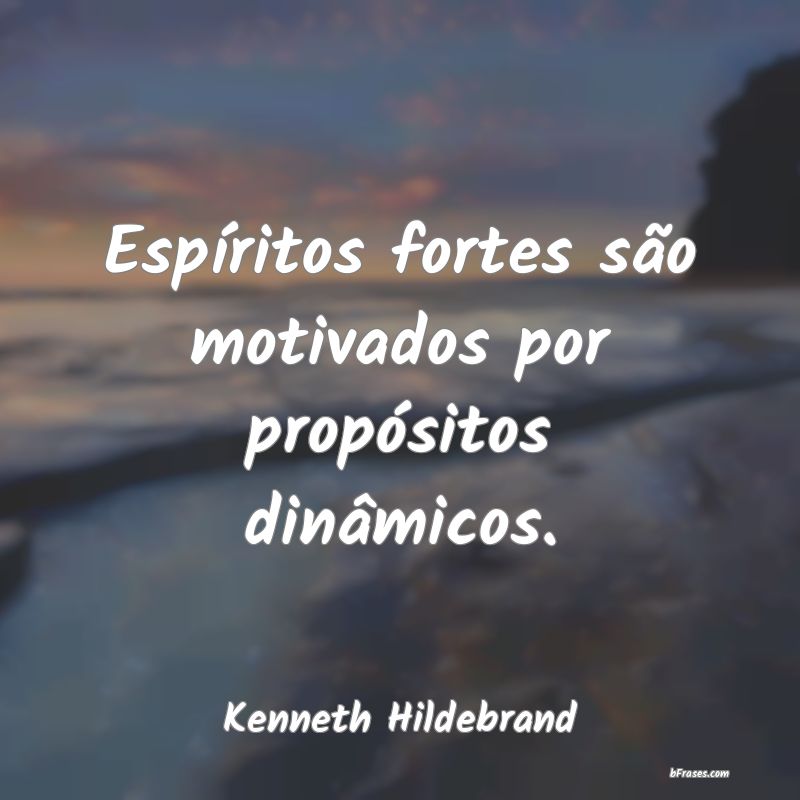 Frases de Kenneth Hildebrand