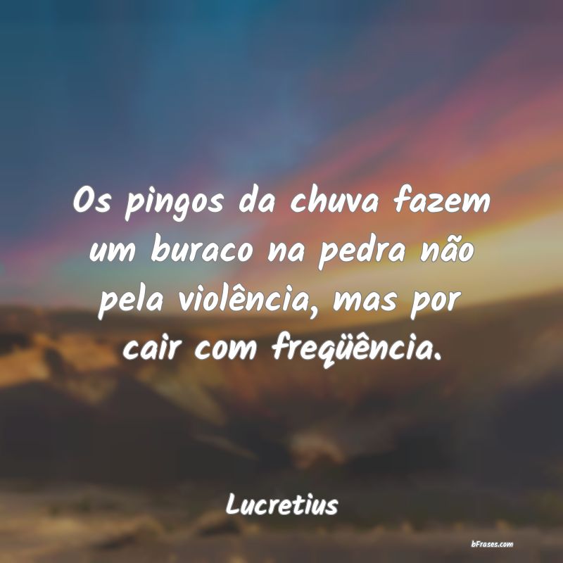 Frases de Lucretius