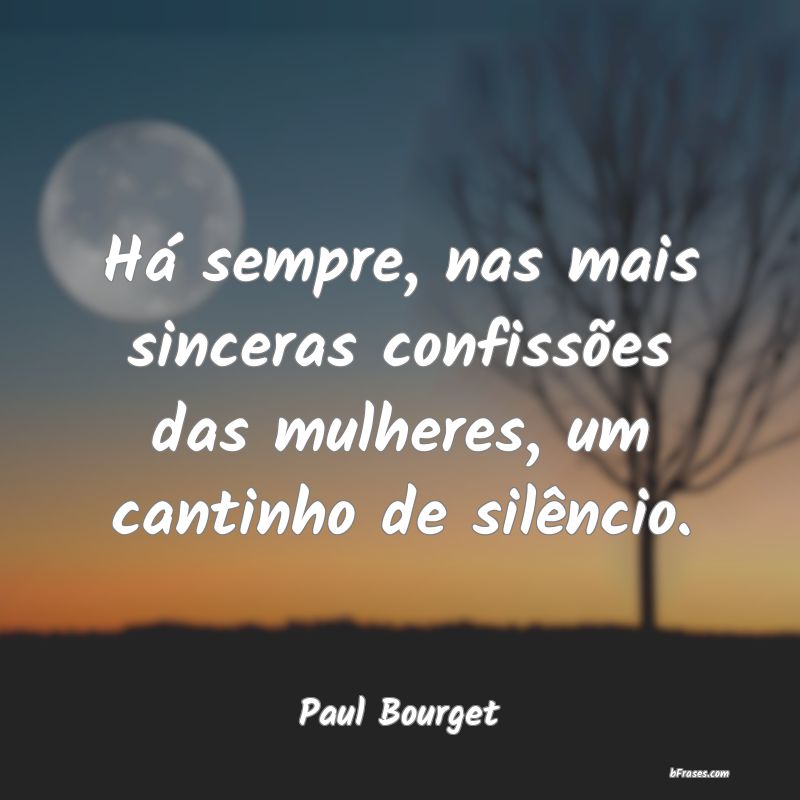 Frases de Paul Bourget