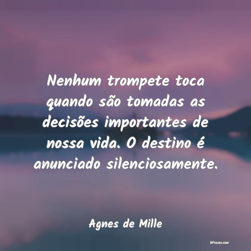 Frases de Agnes de Mille