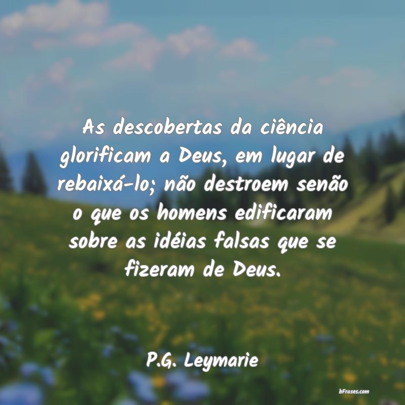 Frases de P.G. Leymarie