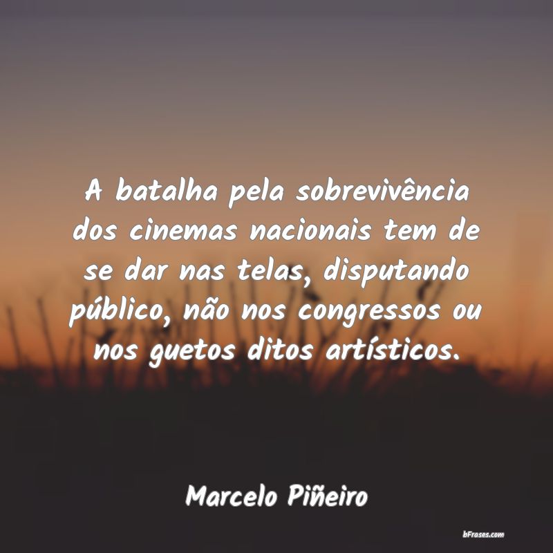 Frases de Marcelo Piñeiro