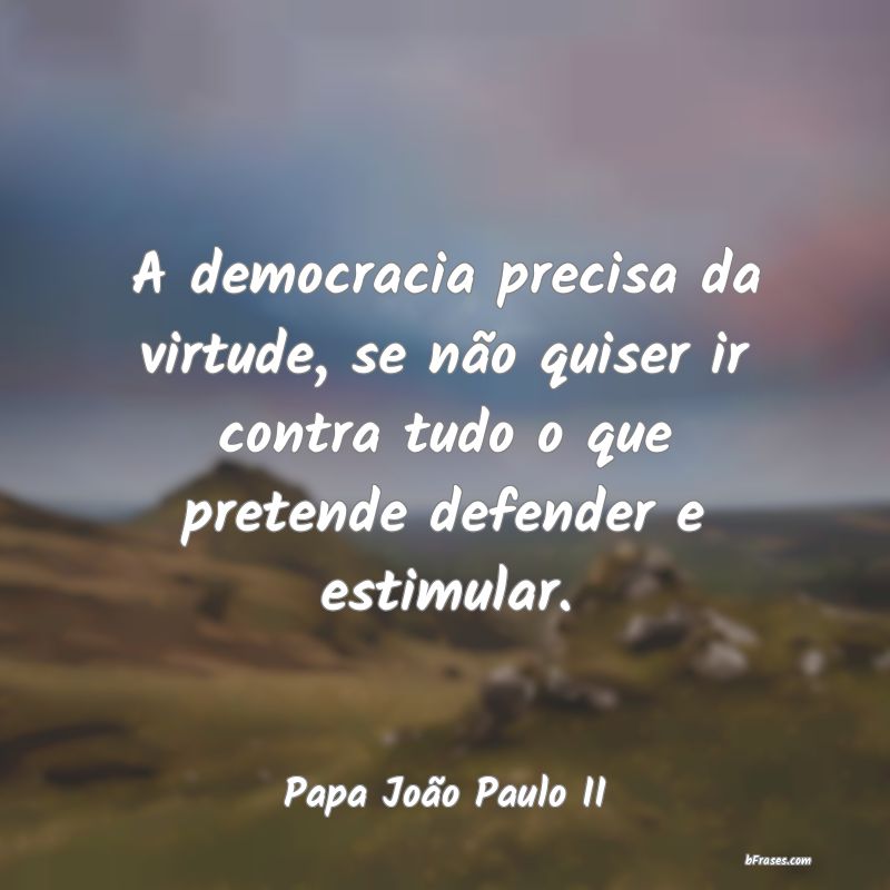 Frases de Papa João Paulo II