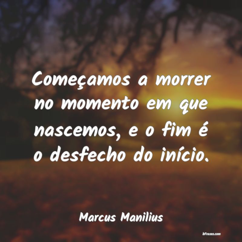 Frases de Marcus Manilius