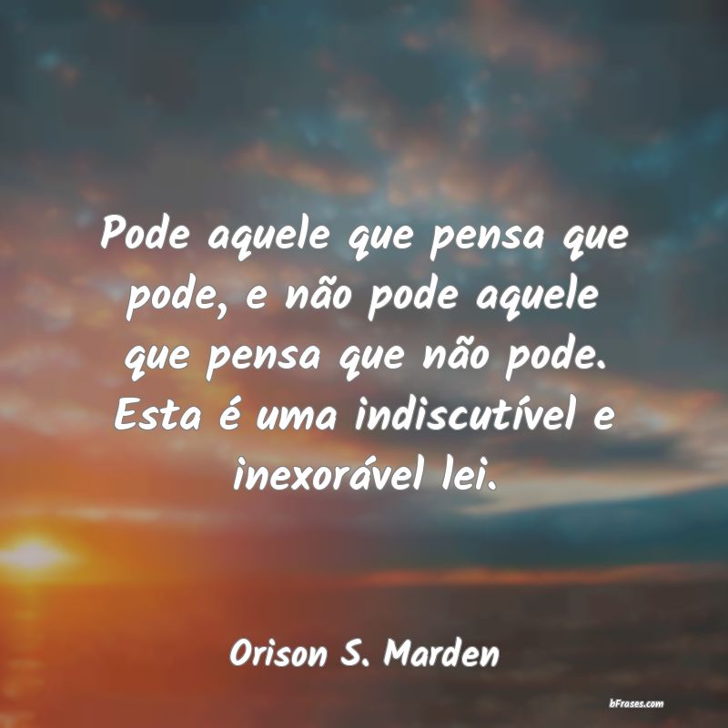 Frases de Orison S. Marden