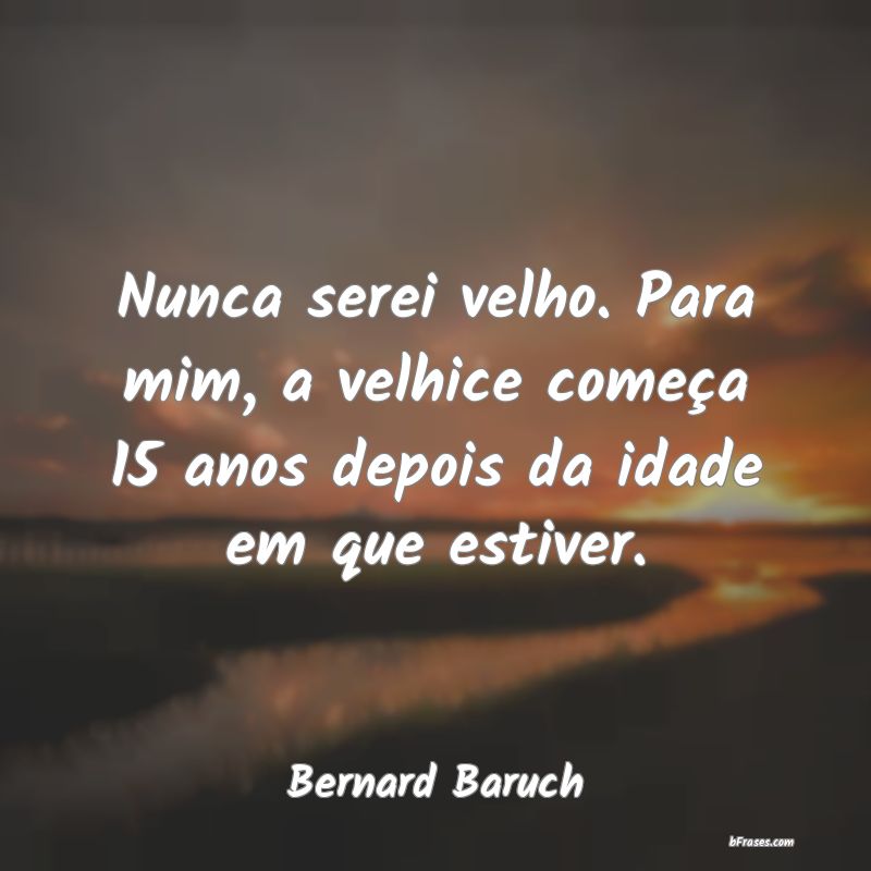 Frases de Bernard Baruch