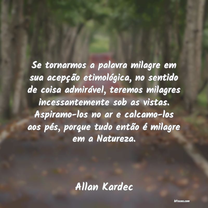 Frases de Allan Kardec