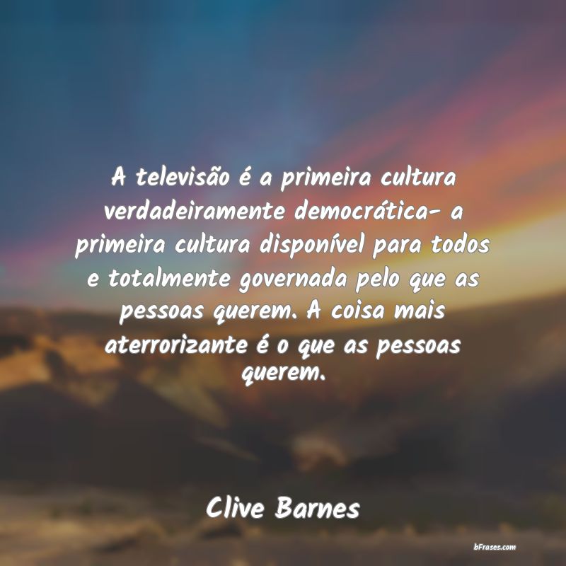 Frases de Clive Barnes