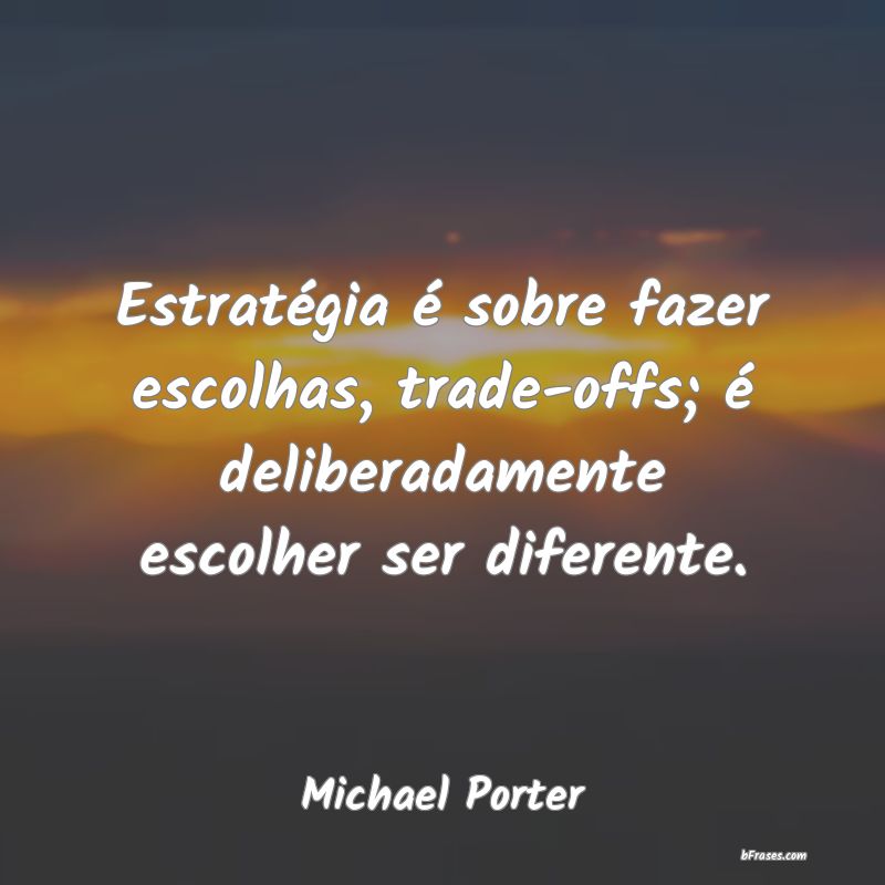 Frases de Michael Porter