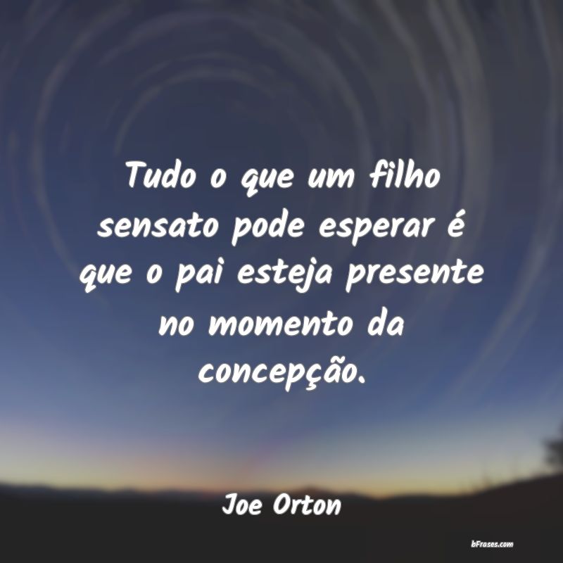 Frases de Joe Orton