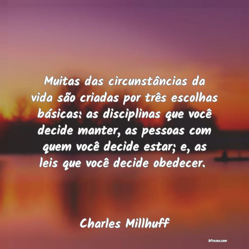 Frases de Charles Millhuff