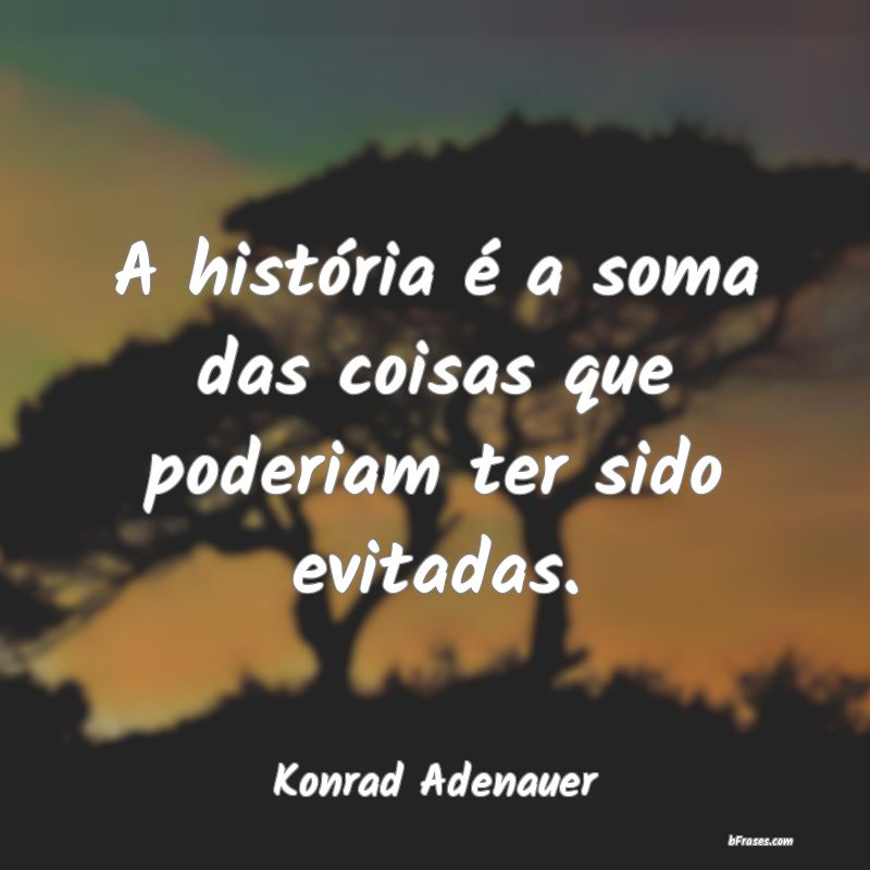Frases de Konrad Adenauer
