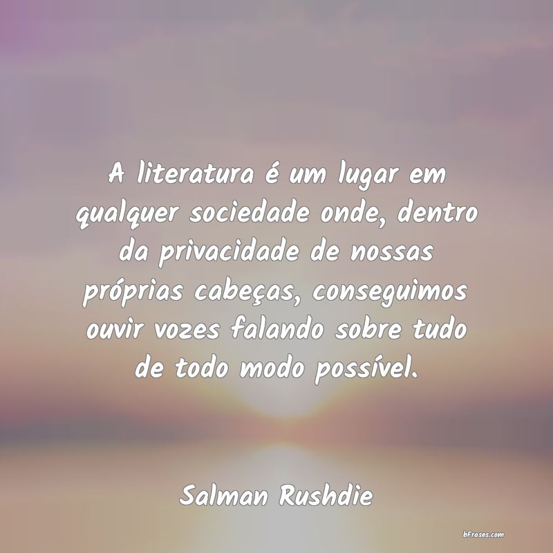 Frases de Salman Rushdie