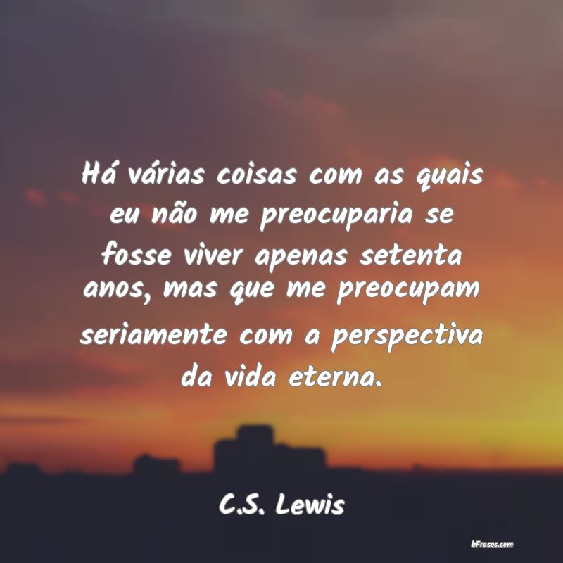 Frases de C.S. Lewis