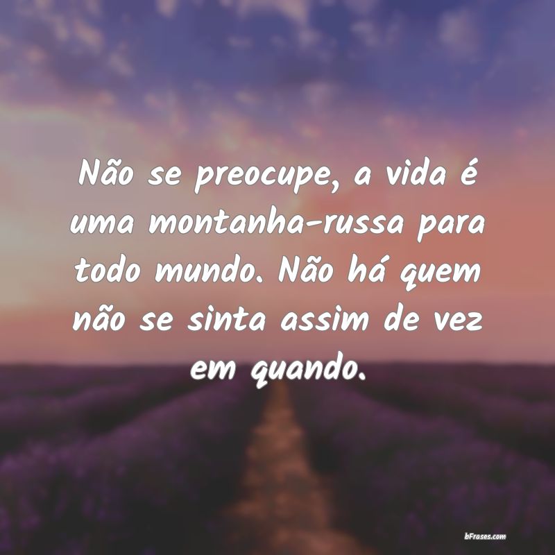 Frases de Preocupação