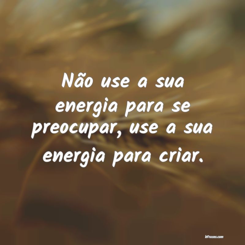 Frases de Preocupação