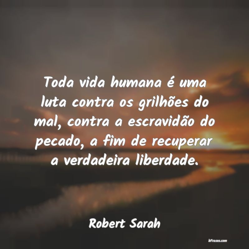 Frases de Robert Sarah