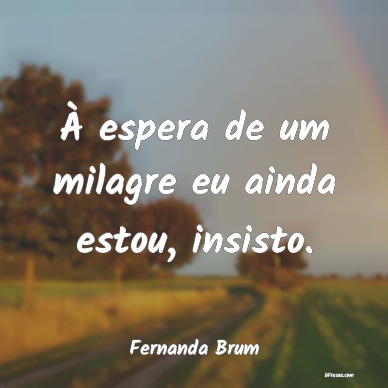 Frases de Fernanda Brum